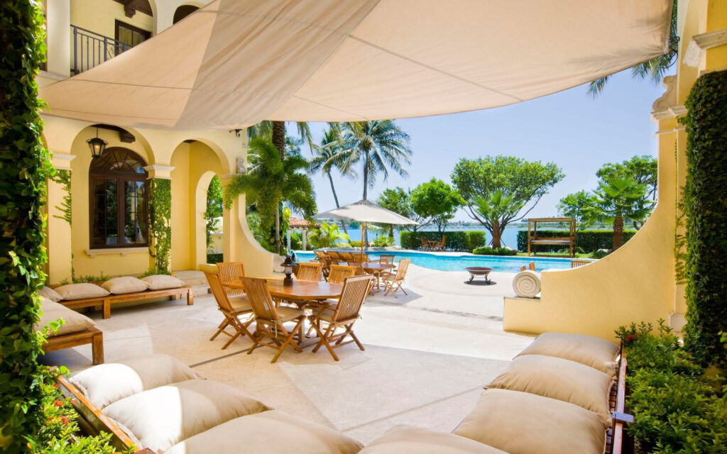 Patio Luxus Villa Miami Beach